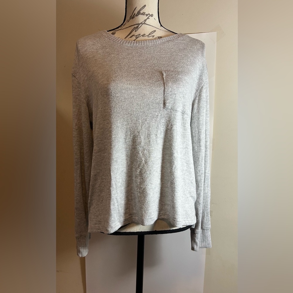 Women’s Stars Above soft comfy long sleeve lounge sweater front pocket size S